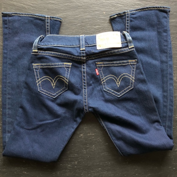 LEVI STRAUSS & CO.] Y2K Limited edition boots cut Denim Jean - Picture 1 of 10